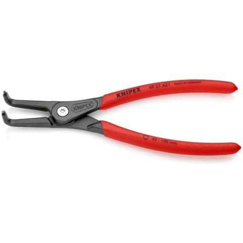 Pince circlips extérieurs pointes bec coudé 90° 210mm Ø40-100 - Knipex