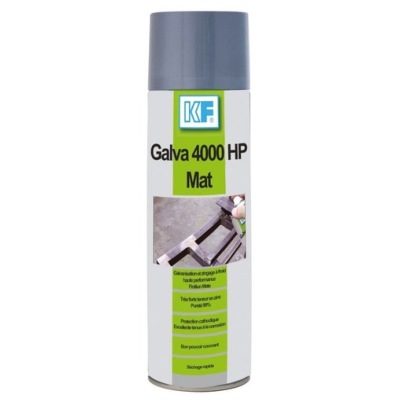 Revêtement riche en zinc protection Galva 4000 HP Mat anti rouille KF - CRC