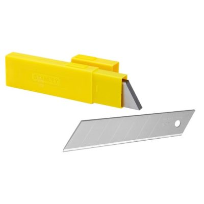 Lames de cutter 25 mm avec tui distributeur (Lot de 10) - Stanley