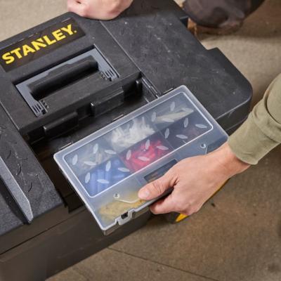 Coffre de chantier Contractor organiseur multi-compartiments (53L) - Stanley