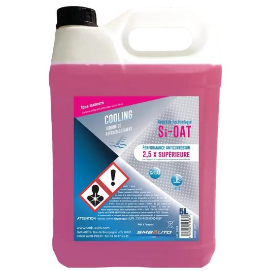 Liquide de refroidissement -37% FIOPRO SI-OAT 5L (3403) - SMB AUTO