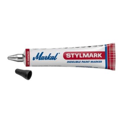 Marqueur  peinture industriel indlbile bille 3mm tube 50ml (Noir) - Wilmart