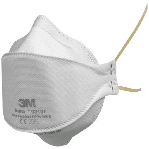 Masque antipoussière Aura™ sans soupape série 9310+ (Lot de 20) - 3M