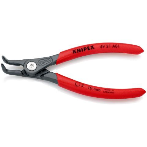 Pince circlips extérieurs pointes bec coudé 90° 130mm Ø3-10 - Knipex