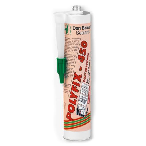 Mastic colle tuiles matériaux de couverture Polyfix-450 (300ml) Terre cuite - Den Braven