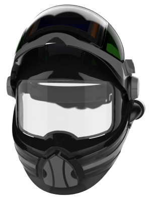 MASQUE DE SOUDAGE VENTILE RADIKAL + VENTILATION ASSISTEE AIRKOS - Weltek