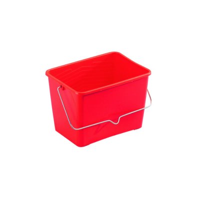 Camion/Bac  peinture seau rectangulaire rouge 7L - Outil Parfait