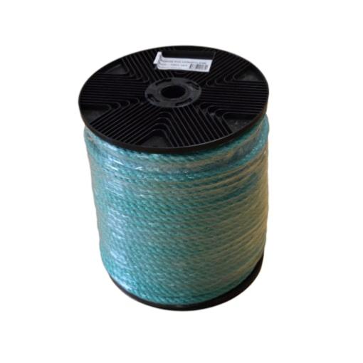 Bobine cordage polypropylène vert Ø10mmx100m 1380kgf 31/1762 - Corderies tournonaises