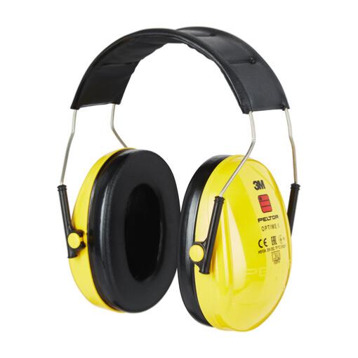 Casque antibruit Optime™ I ultra confort jaune serre tête - 3M