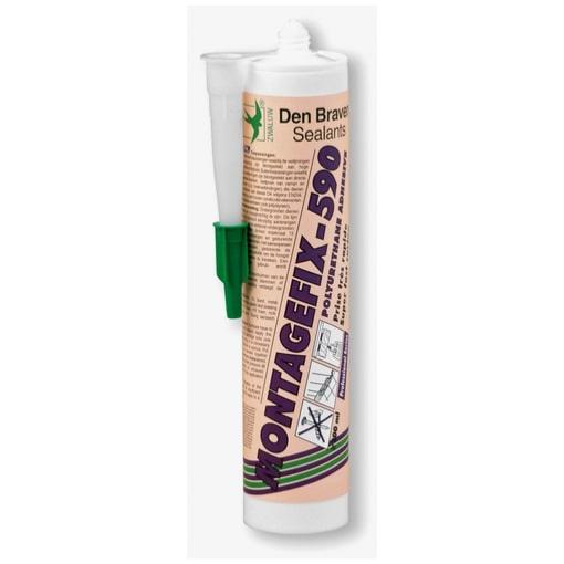 Colle polyuréthane imperméable intérieur/extérieur Montagefix 590 (Beige) - Den Braven