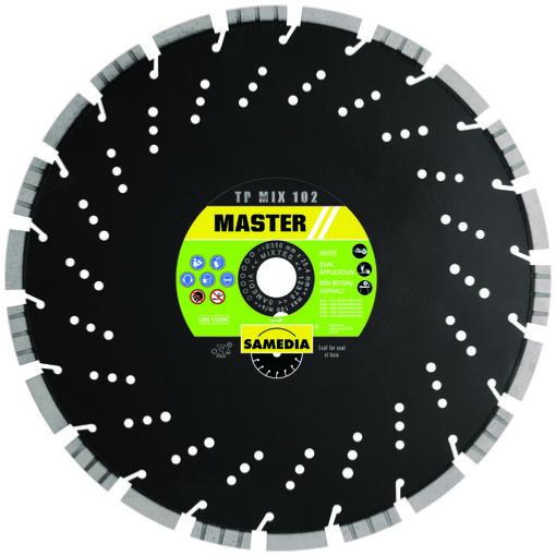 Disque diamant TP MIX 102 multi matériaux grande vitesse de coupe - Samedia