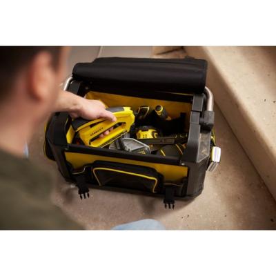 Panier textile rigide porte outils avec couvercle 50cm FatMax - Stanley