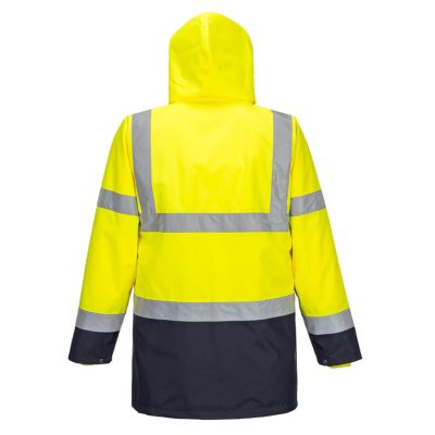 Parka chantier 5 en 1 Sécurité Haute-Visibilité S766 - Portwest