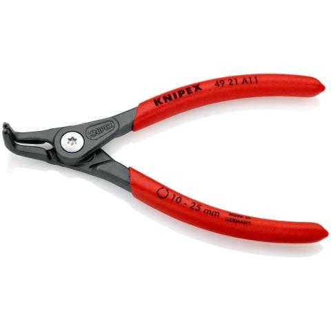 Pince circlips extérieurs pointes bec coudé 130mm Ø10-25 - Knipex