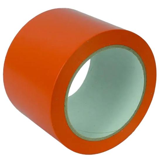 Adhésif PVC multi-usages protection 33m x 4,8cm Orange - Sacherie de Pantin