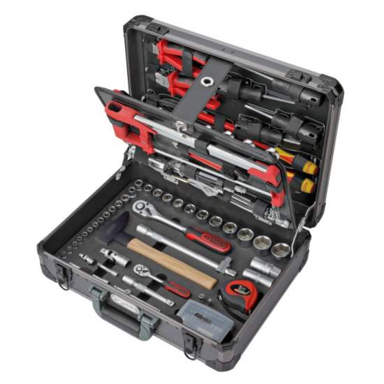 Coffret de maintenance 131 Pièces (douilles, tournevis, embouts, etc.) - KS Tools