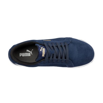 Chaussure sécurité ICONIC SUEDE NAVY LOW S1PL ESD FO HRO SR 640020 - Puma Safety