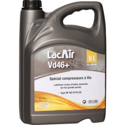 Huile spcial compresseur  vis VD46+ lubrifiant Lac'Air (5L) - Lacm