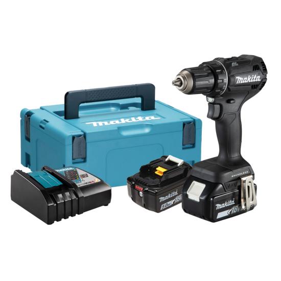 Visseuse Perceuse DDF485RTJB 18V 5Ah Ø13mm 50Nm (Coffret) - Makita