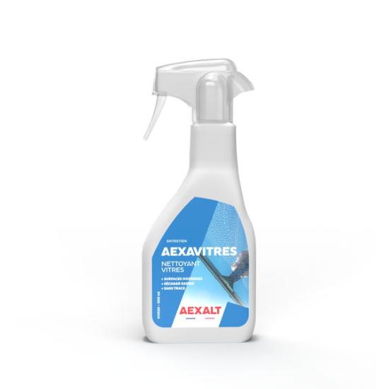 Nettoyant vitres à l’alcool AEXAVITRES sans trace NV030 (spray 500ml) - Aexalt