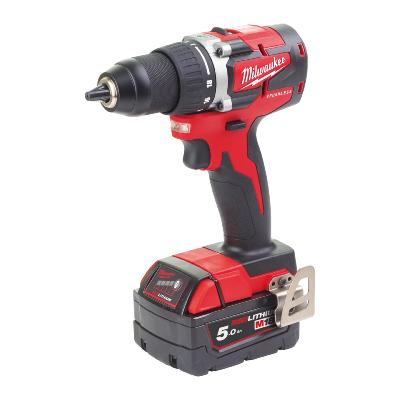 Perceuse visseuse 18V 5Ah M18 CBLDD-502C (+2 batteries et chargeur) - Milwaukee