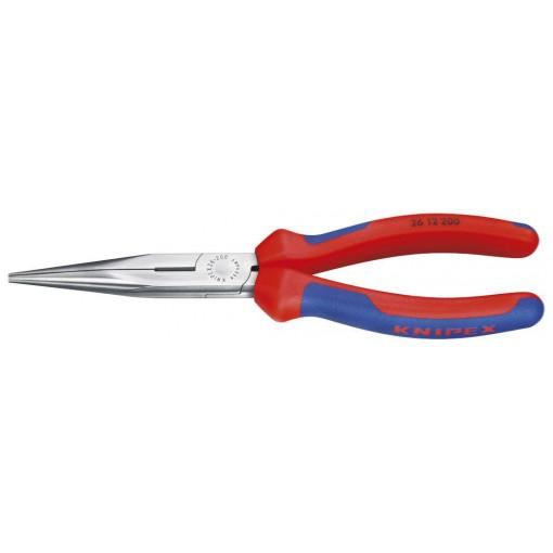 Pince à bec demi-rond 200mm droit - Knipex