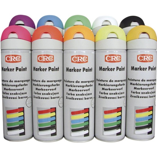 Traceur de chantier fluo MARKER PAINT 650ml - CRC KF