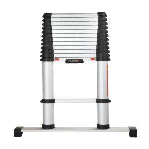 Échelle télescopique + Barre stabilisatrice ECOLINE 3,80m - Telesteps