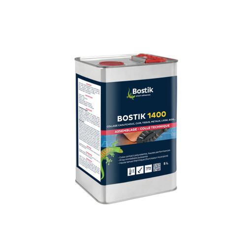 Colle Néoprène 1400 polyvalente prise immédiate puissante performante (Bidon 5L) - Bostik