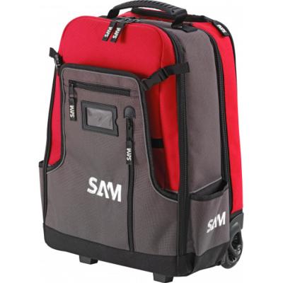 Sac à dos trolley télescopique BAG-5N multiples poches réfléchissant ultra résistant - SAM Outillage