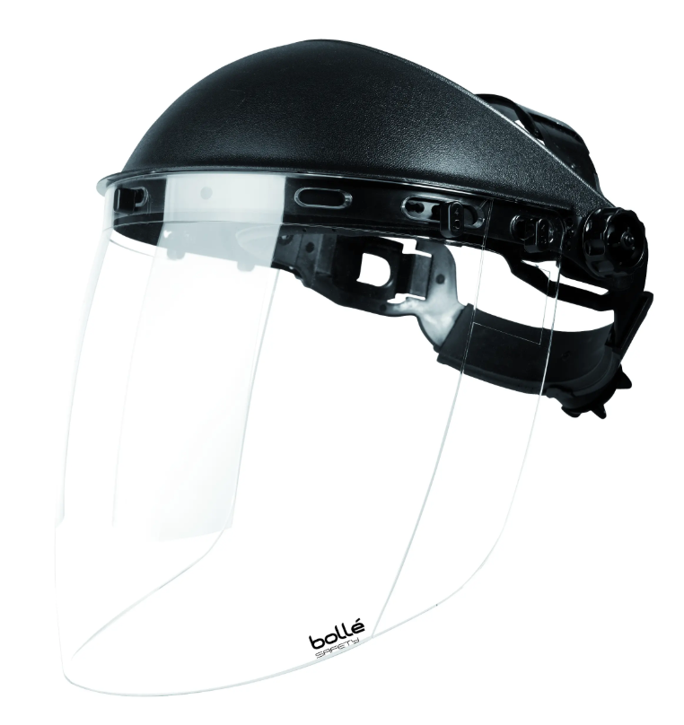 SPHERE ECRAN FACIAL AVEC SERRE-TETE REGLABLE - PC INCOLORE