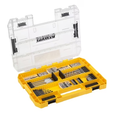 Grand coffret forêts THOUGHCASE STACK™ DT70763 (Mallette 135 pièces) - Dewalt