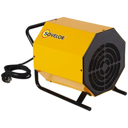 Chauffage électrique portable C3 Air Pulse 3kw 220V - Sovelor