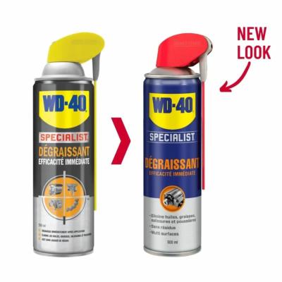 Dégraissant Specialist® Efficacité Immédiat Multi surfaces huile graisse - WD40