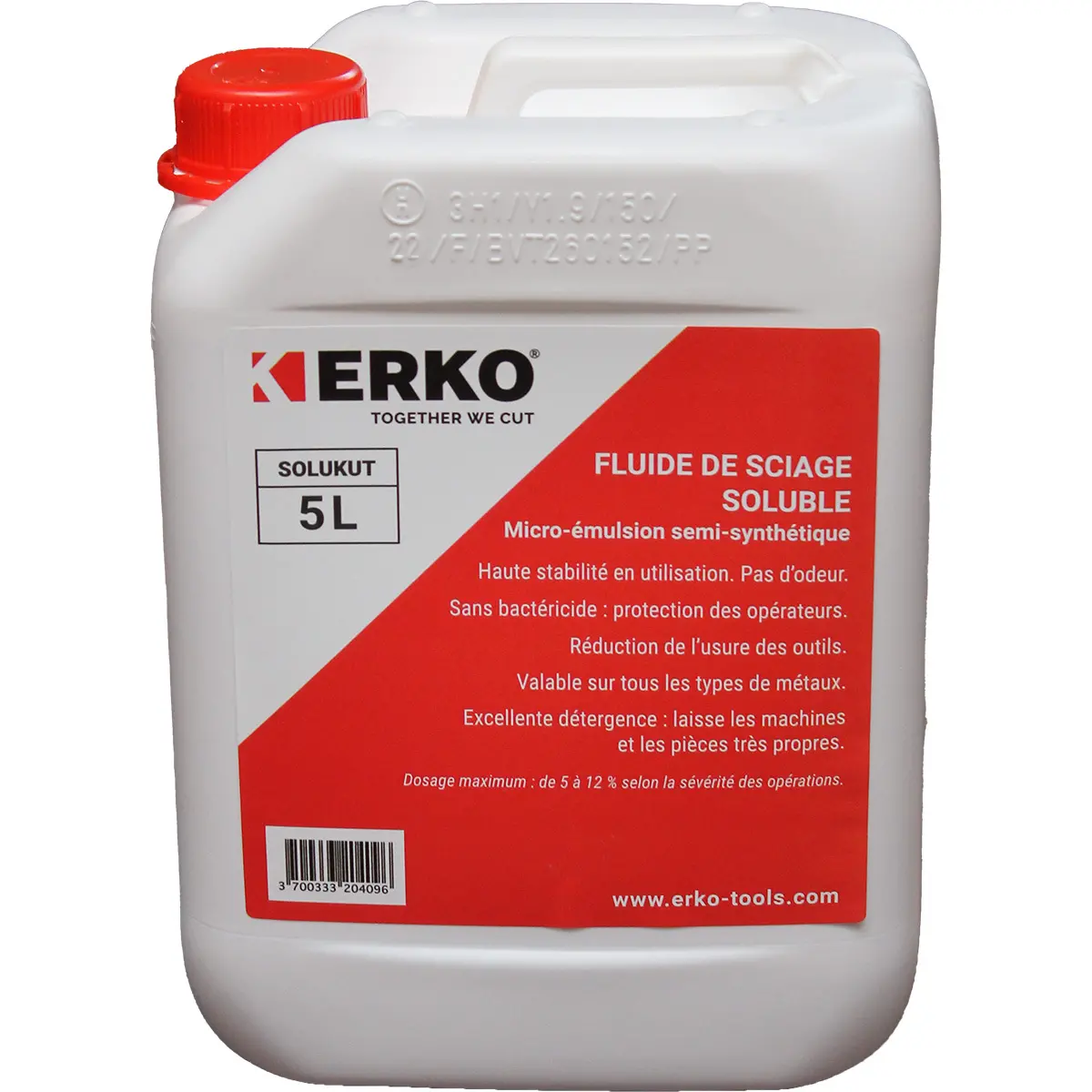 FLUIDE DE SCIAGE SOLUKUT ERKO 5L