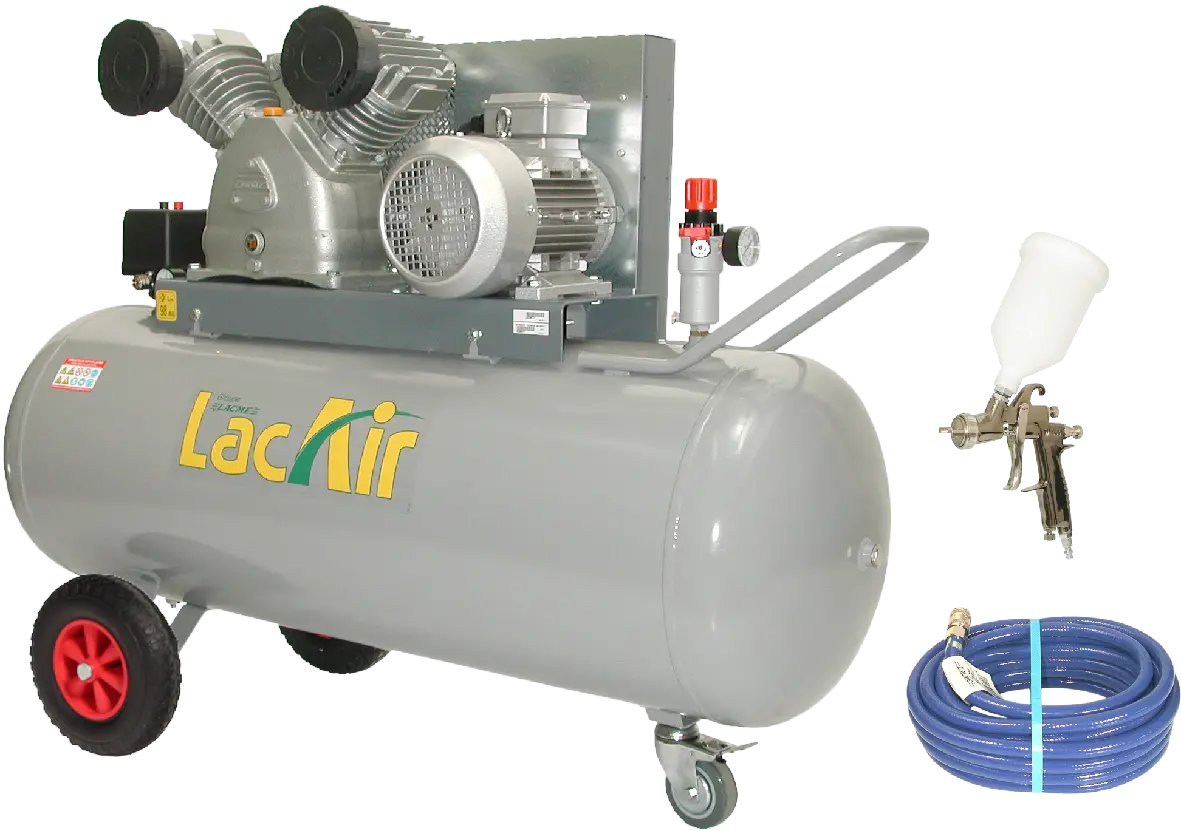 COMPRESSEUR TWINAIR 36/200T / PISTOLET SW + TUYAU AIR 8M 8X14MM OFFERTS - Lacmé