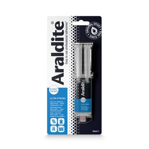 Colle époxy ULTRA Puissante standard multi matériaux pour collages difficiles - Araldite