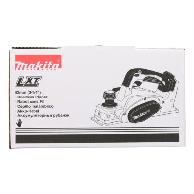 Rabot 18V 82mm sans fil avec rainure en V coupe précise DKP180Z - Makita