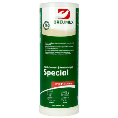 Savon "Spécial pâte" à microbilles cartouche One2clean pompe intégrée (2,8kg) - Dreumex