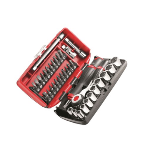 Coffret douilles 1/4" Nano manche fixe (38 pièces) - Facom