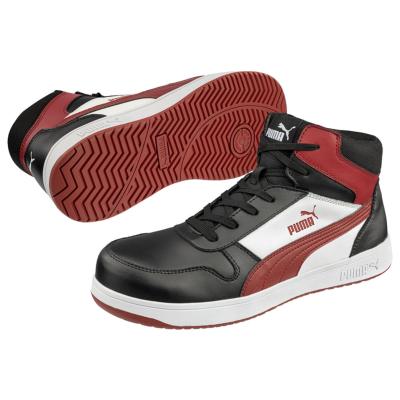 Chaussure sécurité FRONTCOURT MID S3L ESD FO HRO SR Rouge/Noir/Blanc - Puma Safety