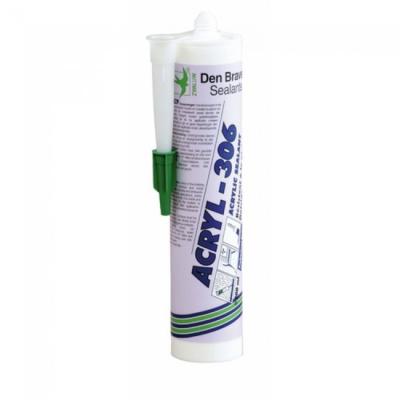 Mastic acrylique joint et raccordement 306 (Blanc) - Den Braven