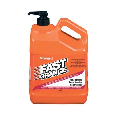 Savon Fast Orange® crème nettoyante mains pierre ponce (Bidon 3.8L)