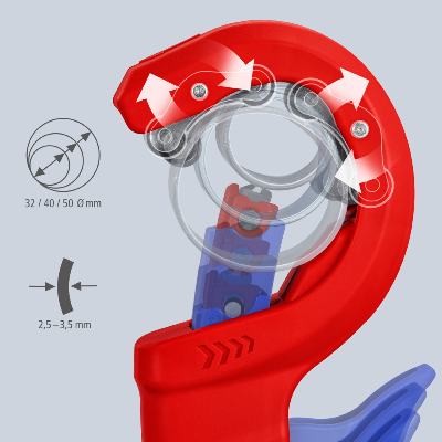 COUPE-TUBE PLASTIQUE DPT50 - Knipex