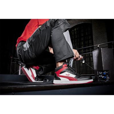 Chaussure sécurité FRONTCOURT MID S3L ESD FO HRO SR Rouge/Noir/Blanc - Puma Safety