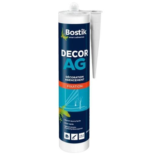 Mastic colle décoration maison multi matériaux Ultra pratique (310ml) - Bostik